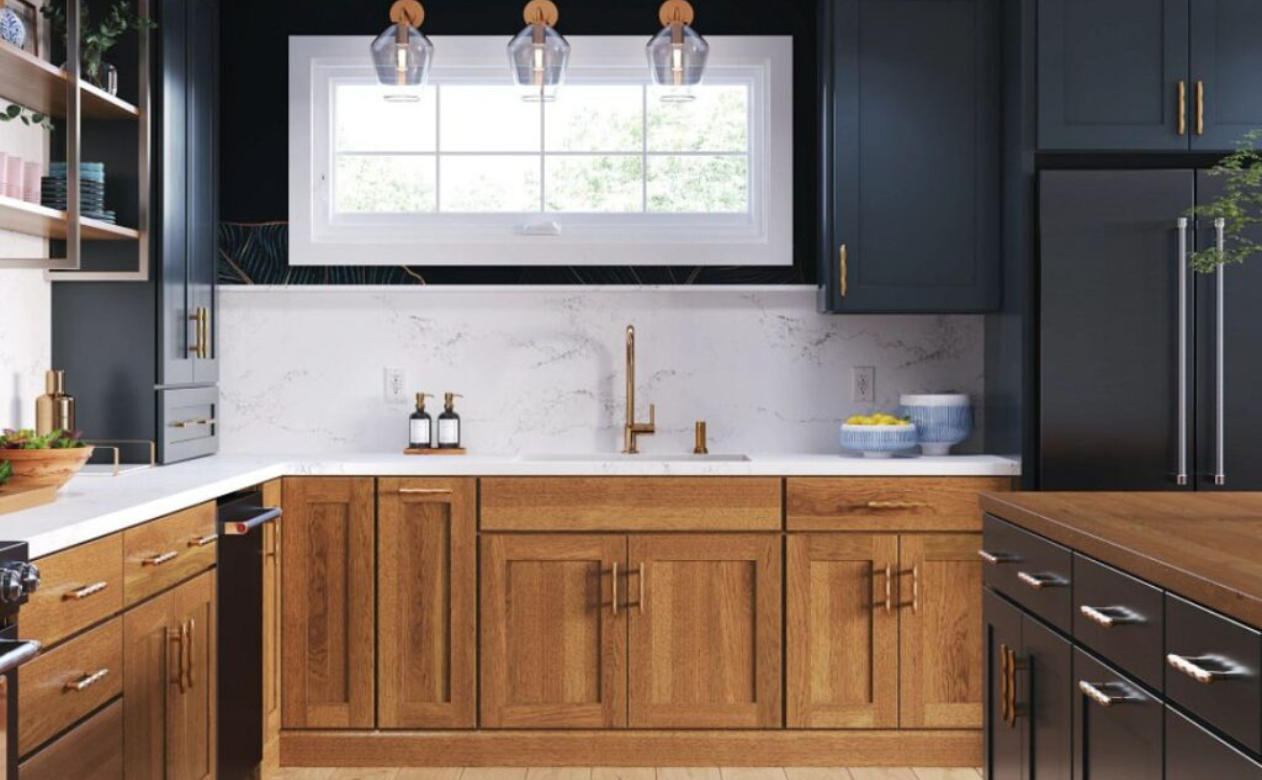 Kitchen cabinets