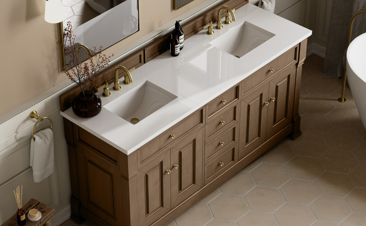 James Martin Vanity view from above